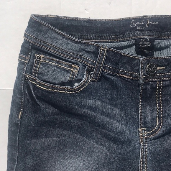 Earl Jeans Medium Wash Flare Jeans Size 7 - Picture 5 of 10